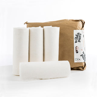 Wild & Pure Unbleached Dry Wipes