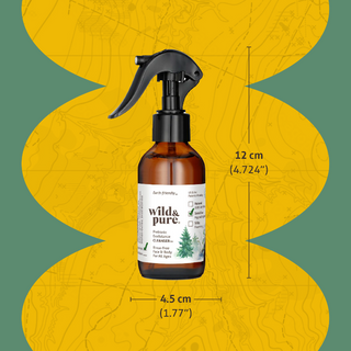 Size 4.724" tall and 1.77" wide: 4oz Durable for travel or at-home use Sensitive Skin No-Rinse Body Wash EcoBalance Cleanser