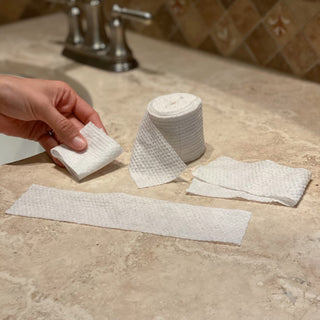 Wild & Pure Unbleached Dry Wipes