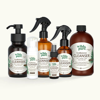 Wild & Pure EcoBalance Cleansers, all sizes