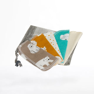Wild & Pure Handmade GOTS-Certified Organic Flannel Wipes