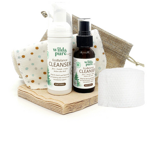 Wild & Pure On-the-Go Pack with free roll of Mini Wipes