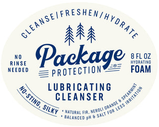 Package Protection® Lubricating Cleanser 8 Fl Oz Foam Pump Dispenser