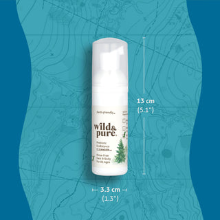 1.7 oz Travel-Size Foaming Body Wash – Silky Foam for shave and shower